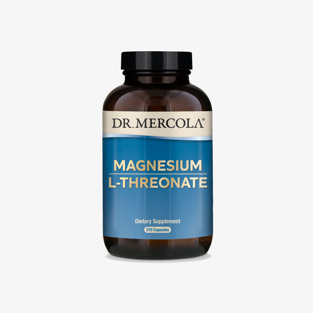 Dr Mercola Magnesium L Threonate - 90 & 270 Capsules