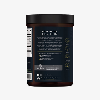 Ancient Nutrition Bone Broth Protein - Chocolate