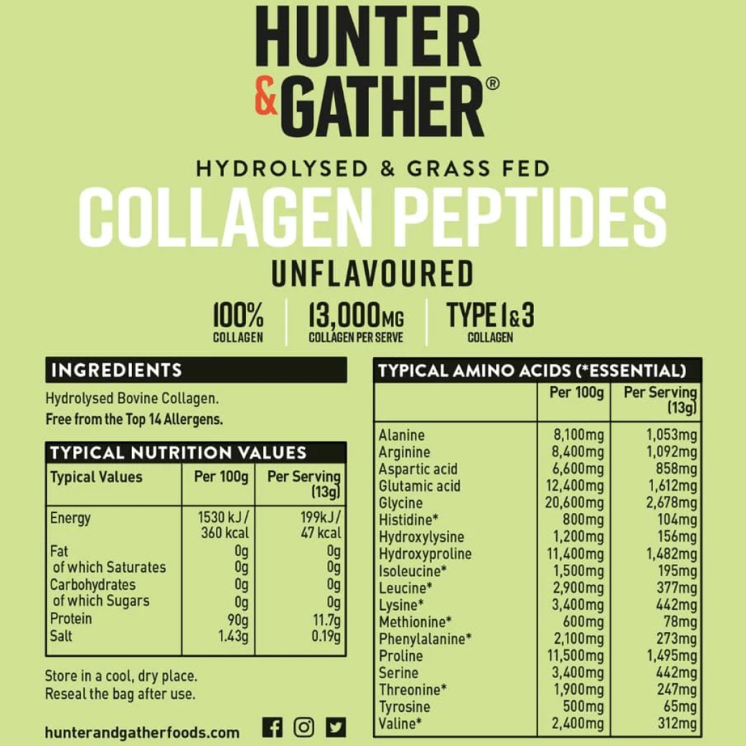 Hunter & Gather Bovine Collagen Peptides Protein