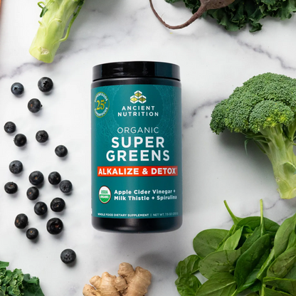 Ancient Nutrition Organic Super Greens - Alkalize & Detox