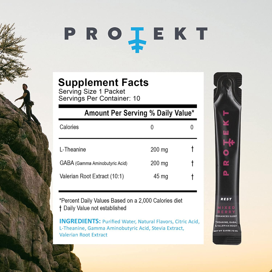 Protekt REST Liquid Supplements - Mixed Berry