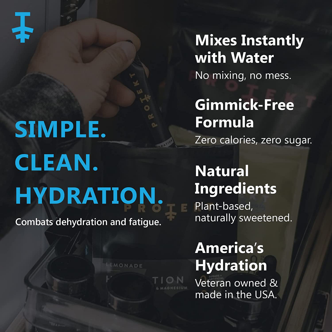 Protekt HYDRATION Liquid Supplements - Lemonade