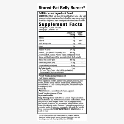 Irwin Naturals Stored-Fat Belly Burner