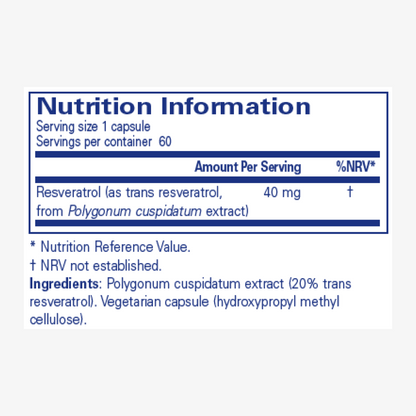 Pure Encapsulations Resveratrol