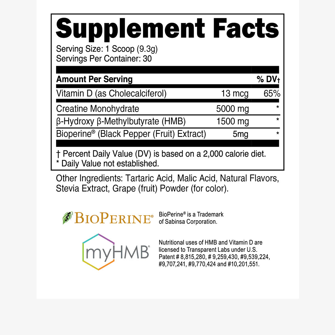 Creatine HMB - Sour Grape