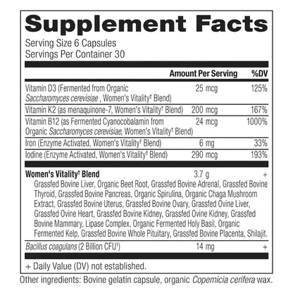 Ancient Nutrition Women's Vitality