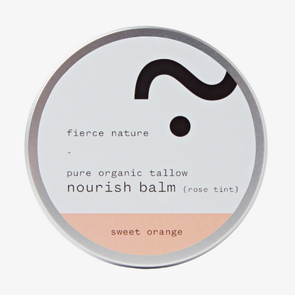 Pure Organic Tallow Nourish Balm - Rose Tint