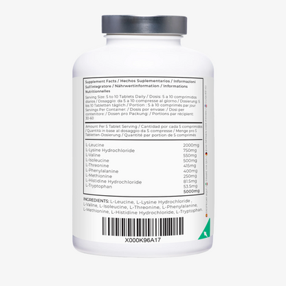 Essential Amino Tablets - Love Life Supplements