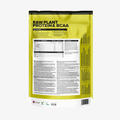 Raw Plant Protein and BCAA - Banana & Cinnamon