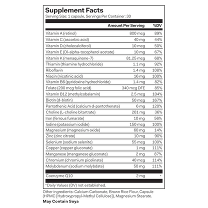 Multivitamin Men - The Nue Co.