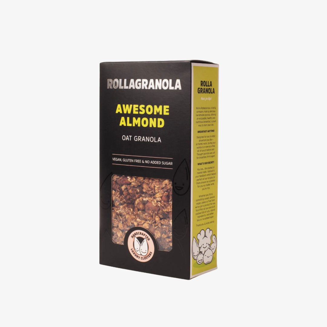 Awesome Almond Granola - Rollagranola