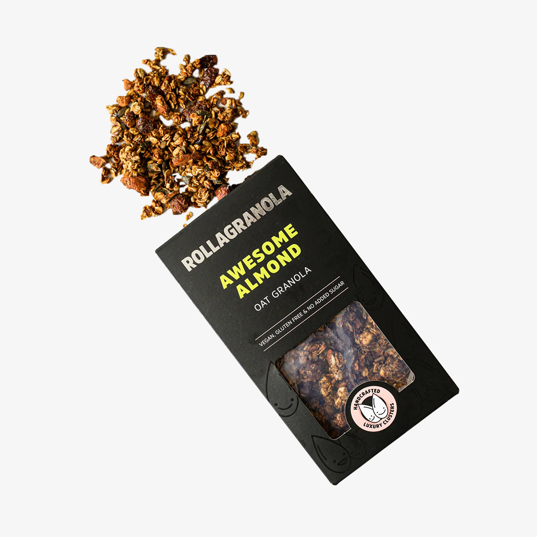 Awesome Almond Granola - Rollagranola