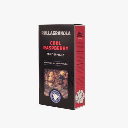 Cool Raspberry Granola - Rollagranola