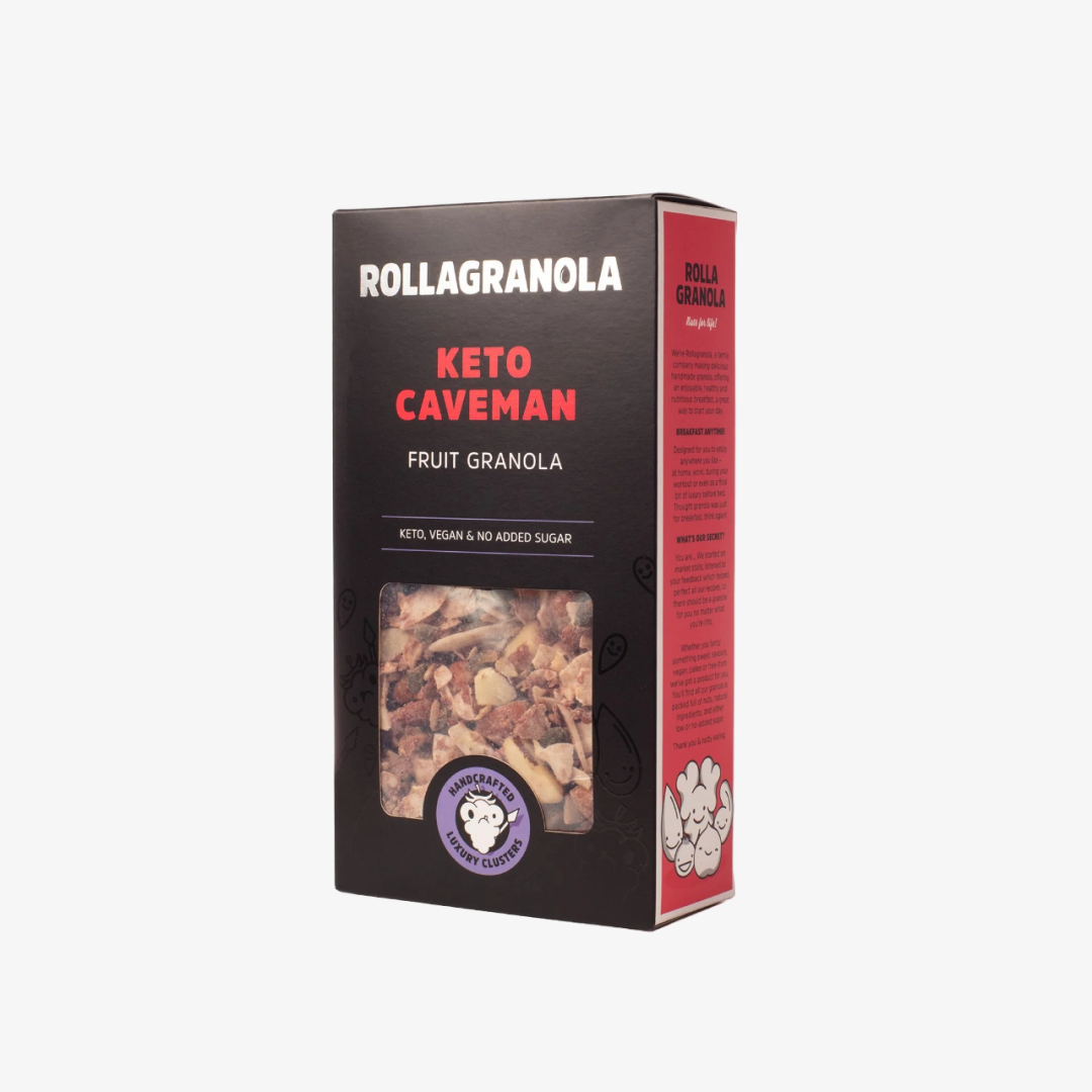 Keto Caveman Granola - Rollagranola