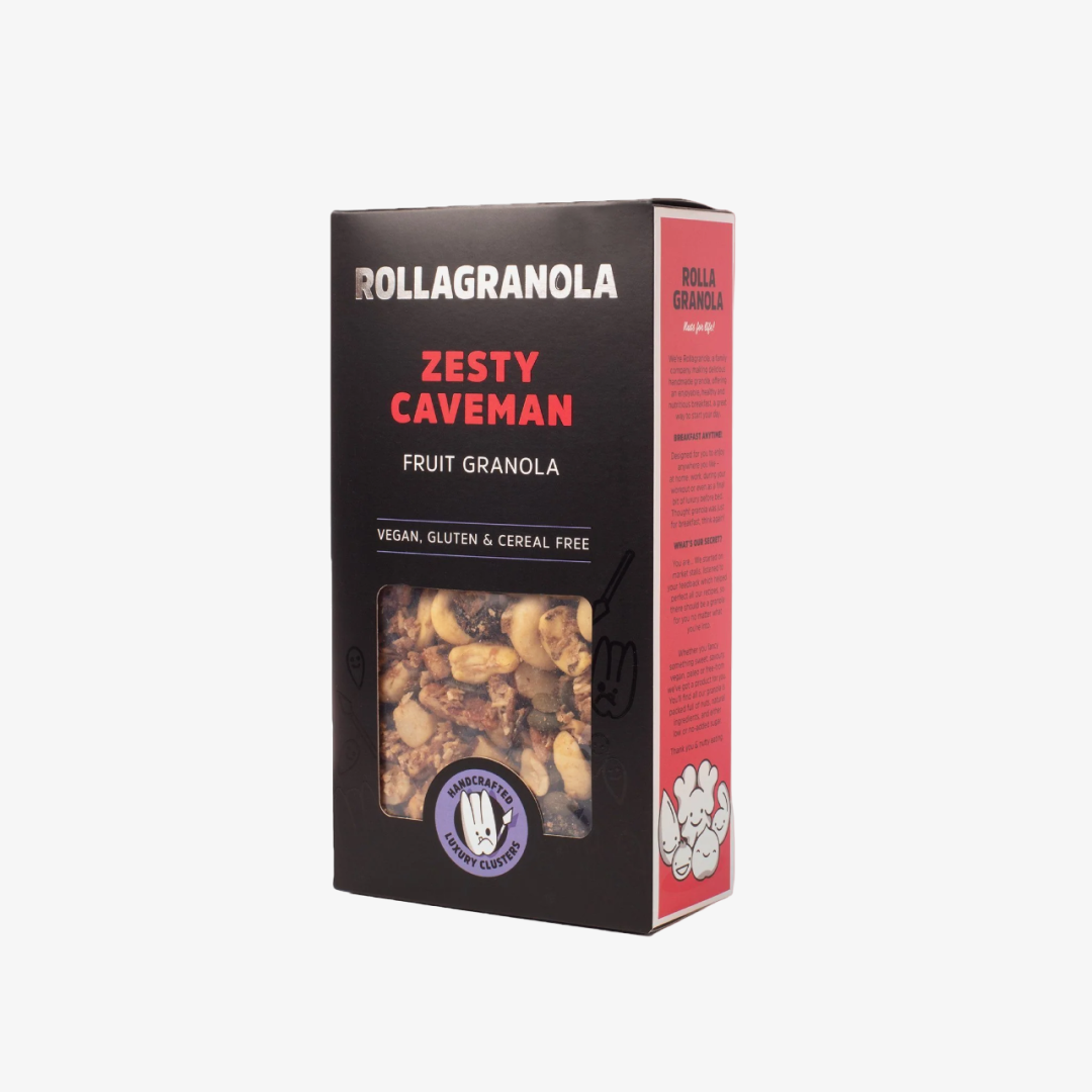 Zesty Caveman Granola - Rollagranola