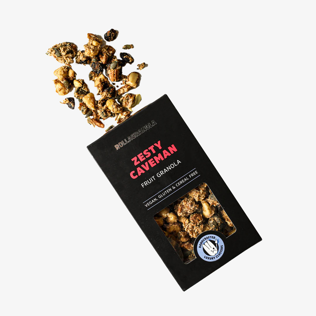 Zesty Caveman Granola - Rollagranola