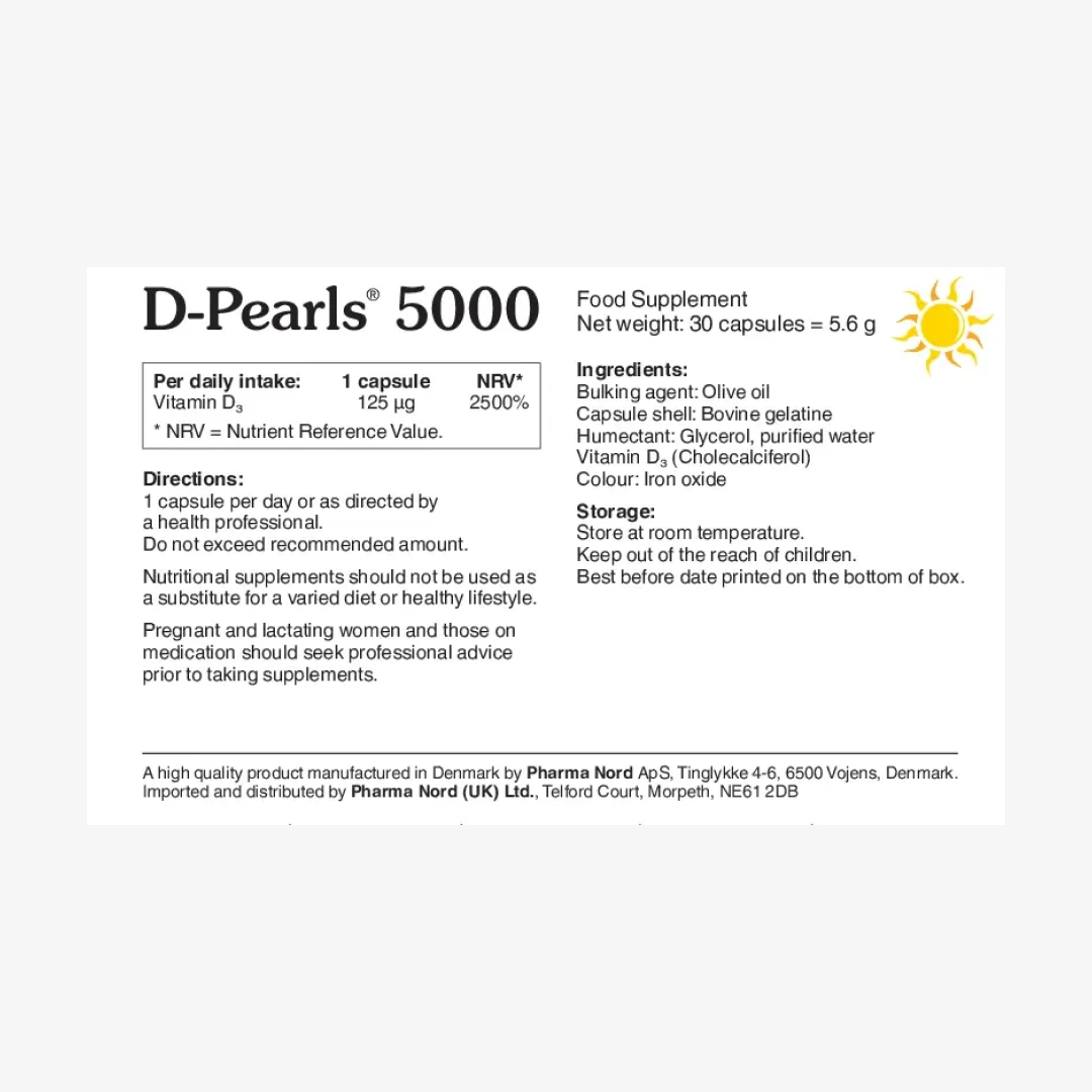 Bio Vitamin D3 5000 IU - Pharma Nord