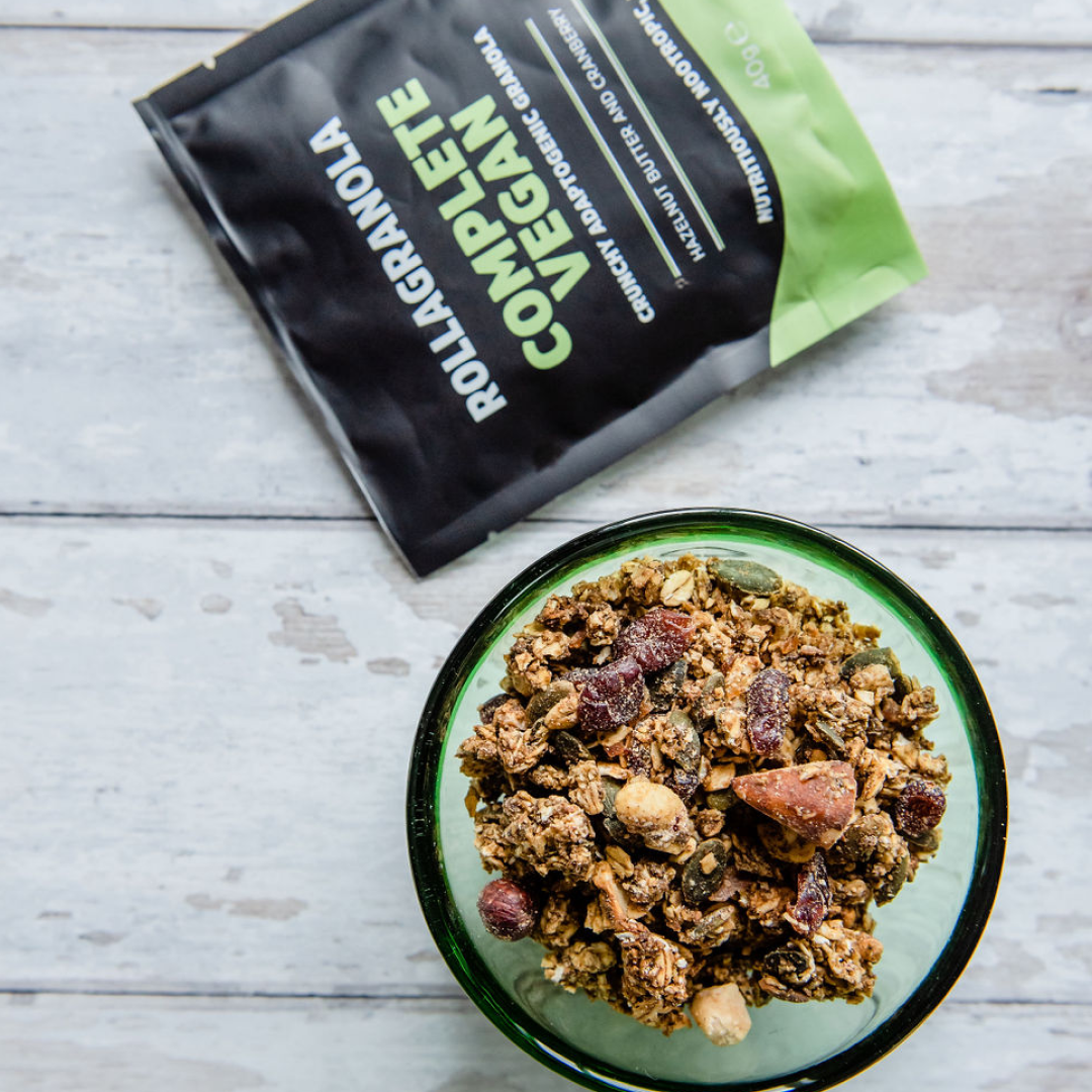 Complete Vegan Nootropic Granola - Rollagranola