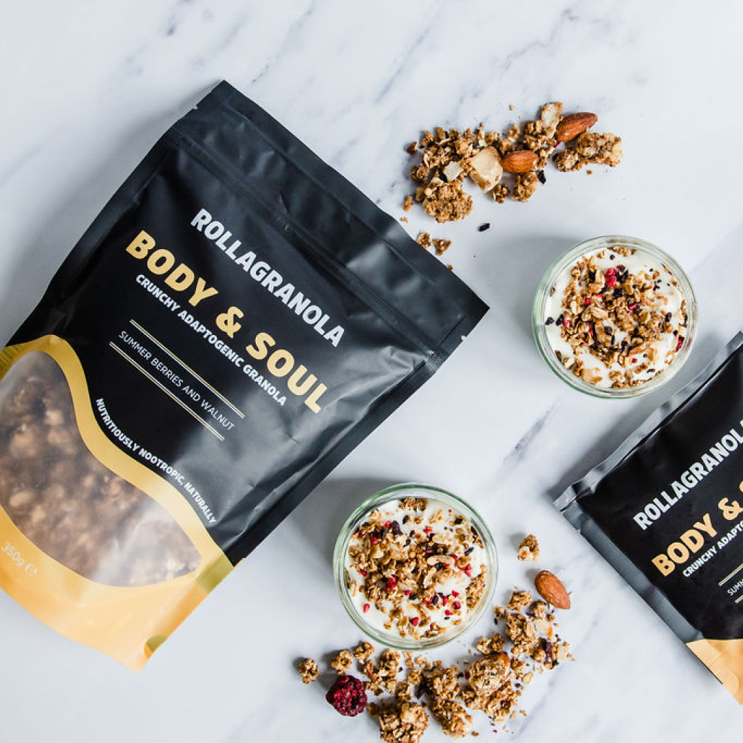 Body & Soul Nootropic Granola - Rollagranola