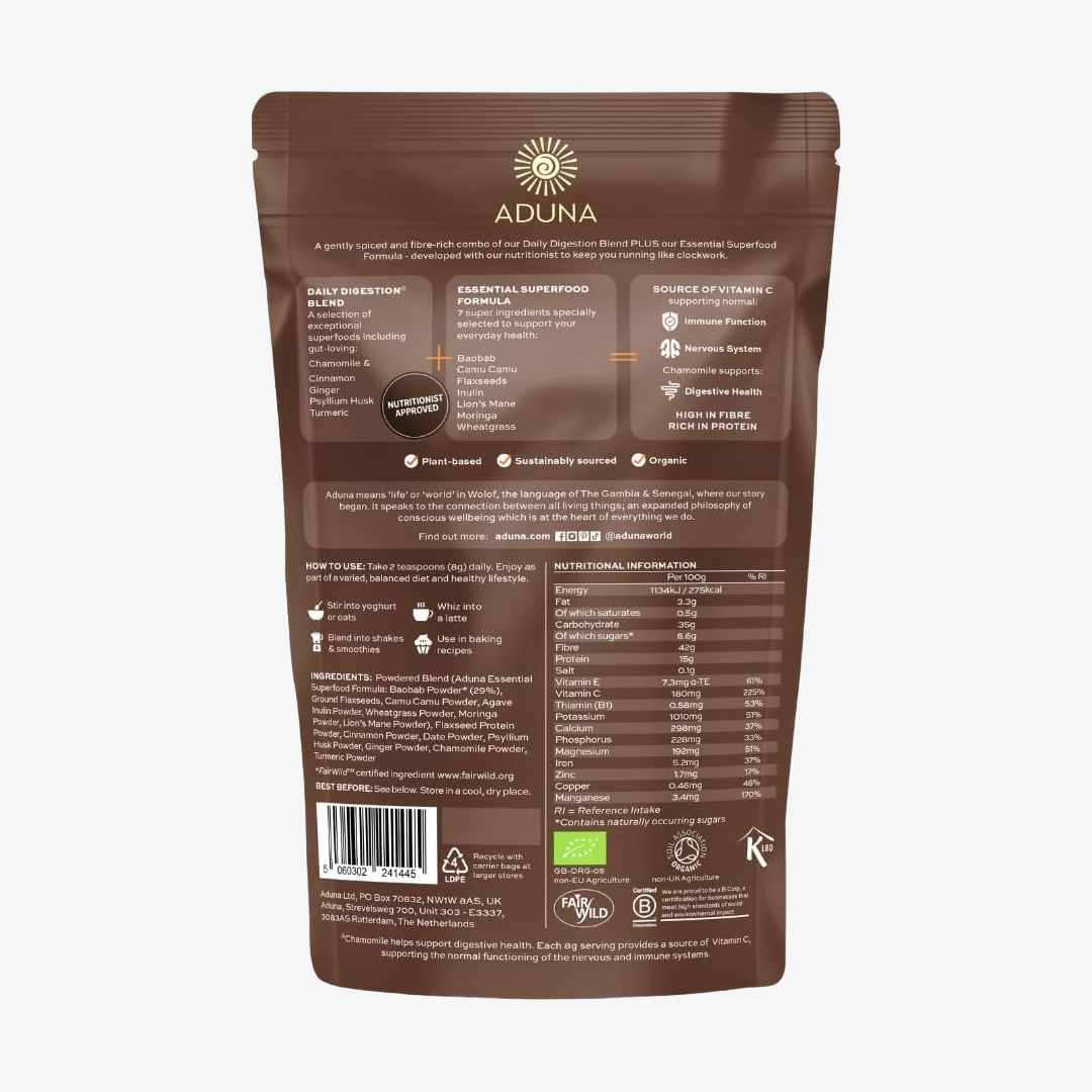 Aduna Digestion - Advanced Superfood Blend