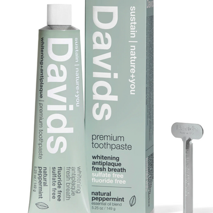 Davids Natural Toothpaste - Peppermint