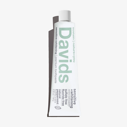 Davids Natural Toothpaste - Sensitive & Whitening