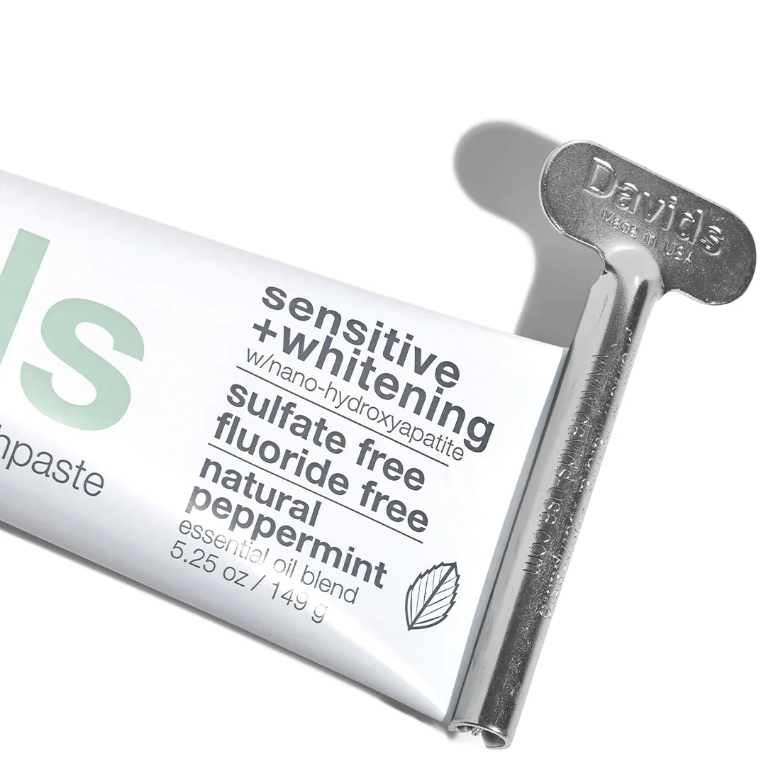 Davids Natural Toothpaste - Sensitive & Whitening