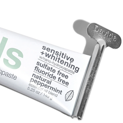 Davids Natural Toothpaste - Sensitive & Whitening