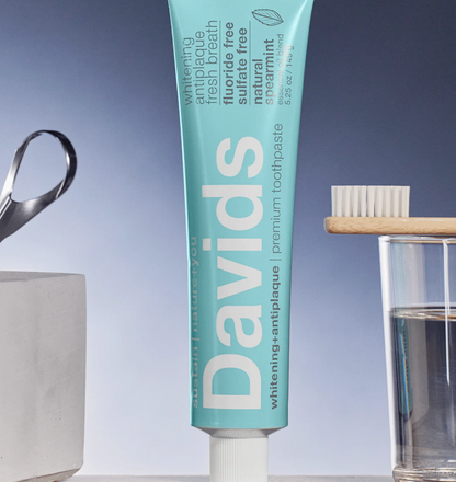 Davids Natural Toothpaste - Spearmint