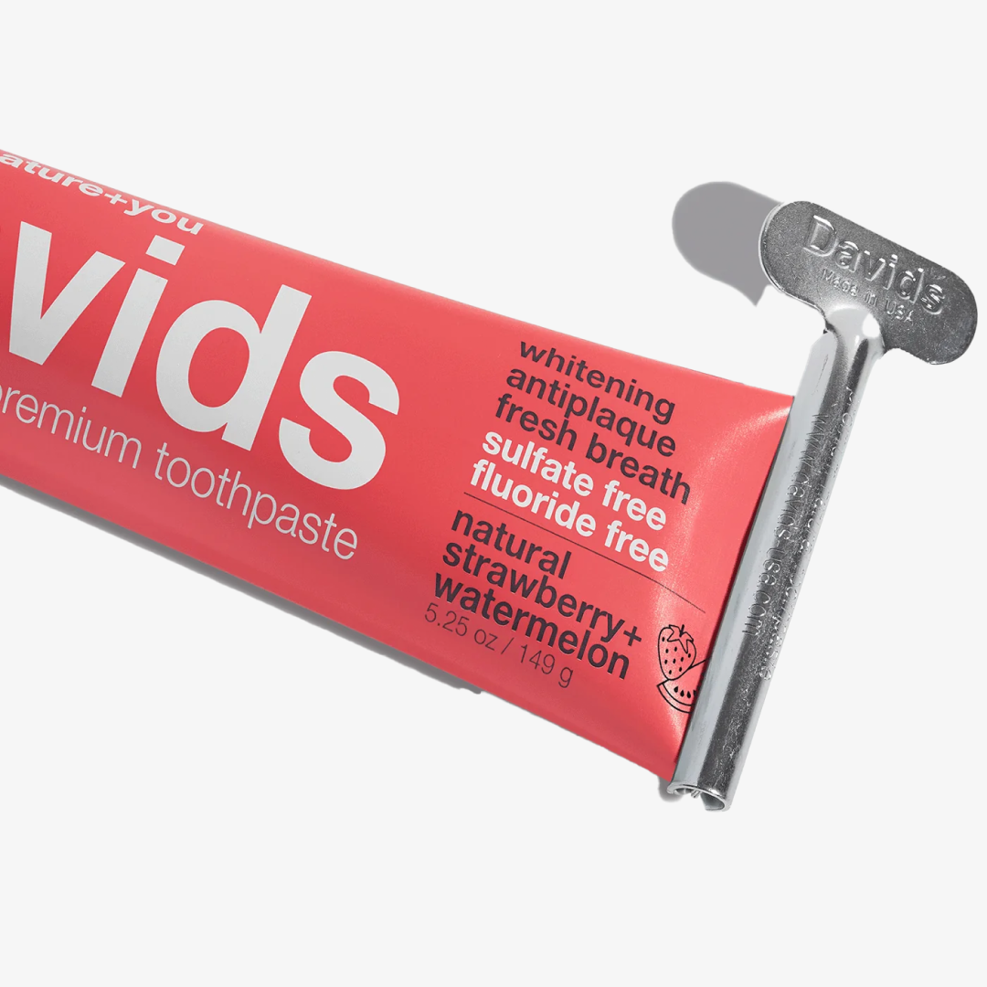 Davids Natural Toothpaste - Strawberry & Watermelon