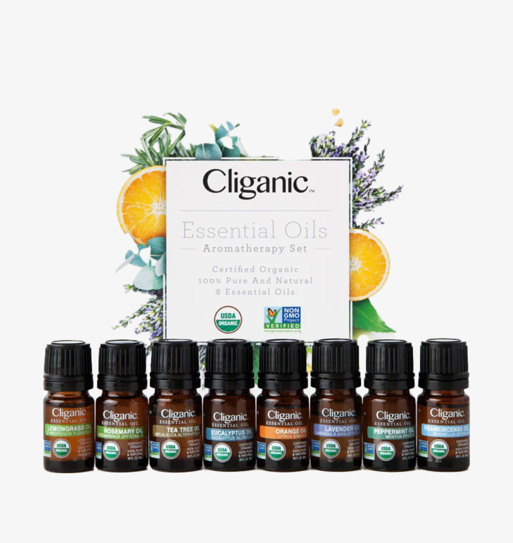 Cliganic Organic Aromatherapy Set