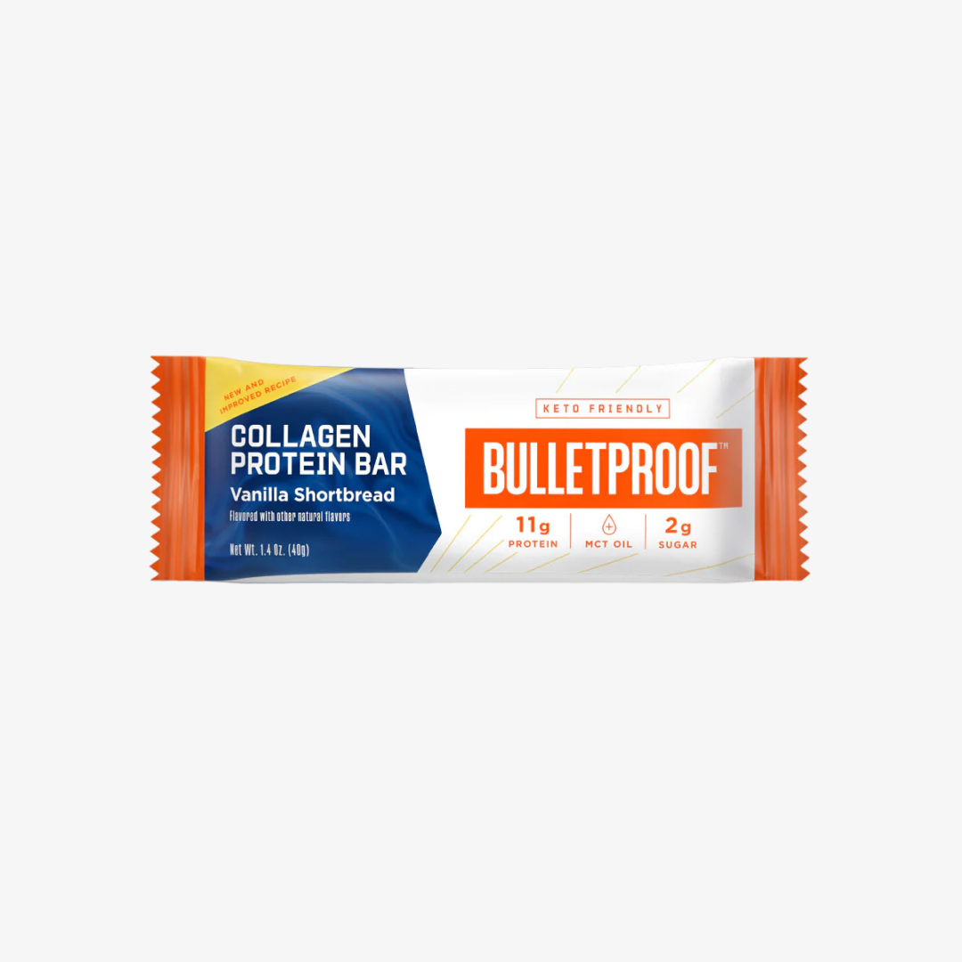 Bulletproof Vanilla Shortbread Collagen Protein Bars