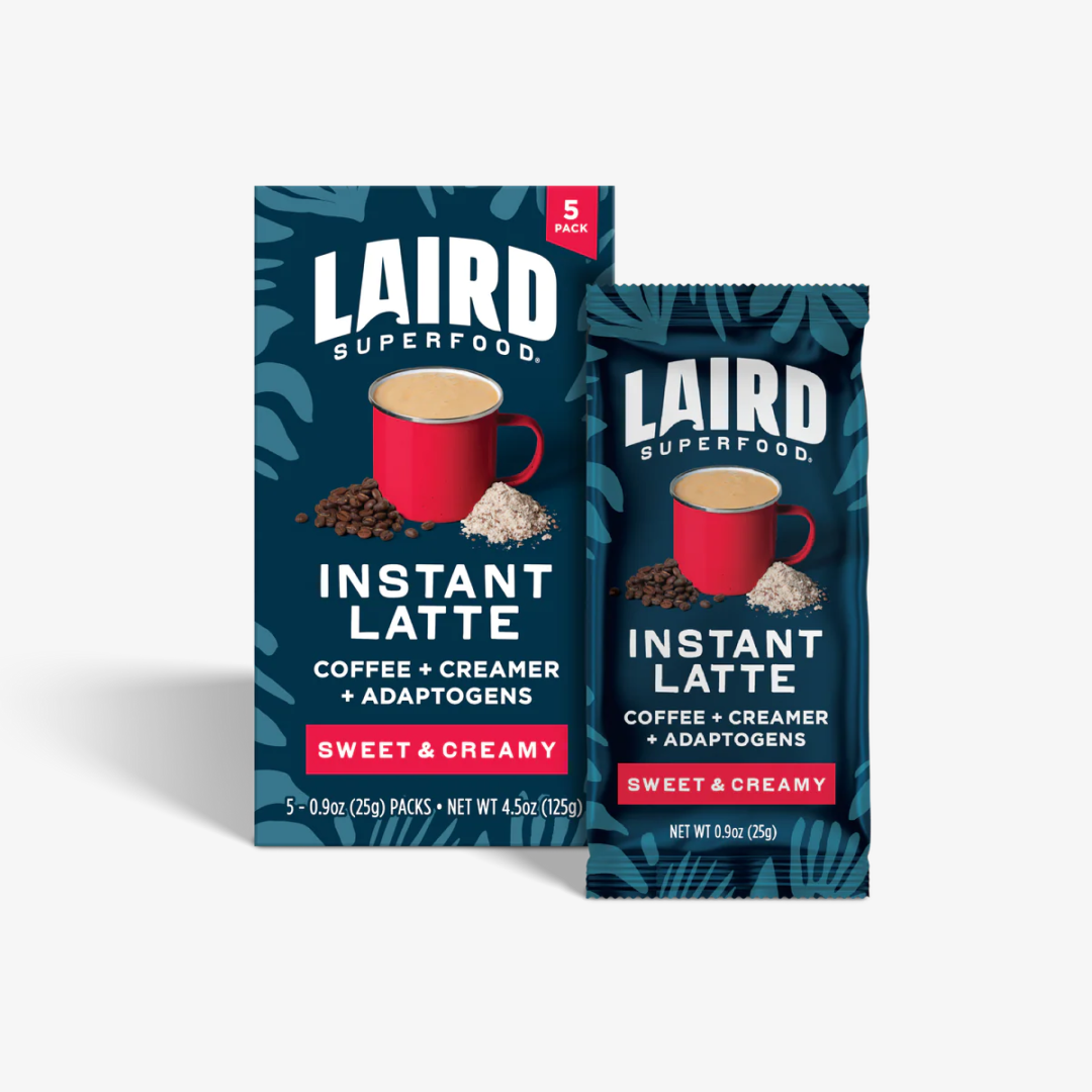 Laird Instant Latte with Adaptogens - Single Serve