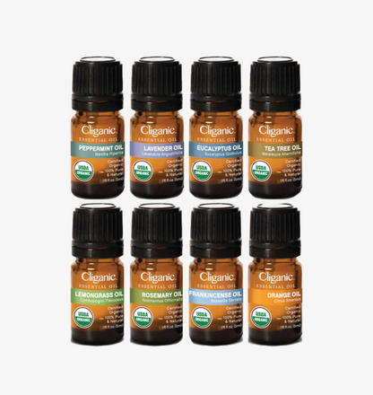 Cliganic Organic Aromatherapy Set