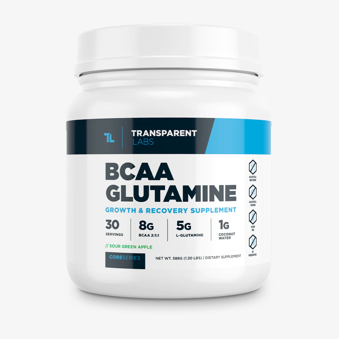 Transparent Labs BCAA Glutamine - Sour Green Apple