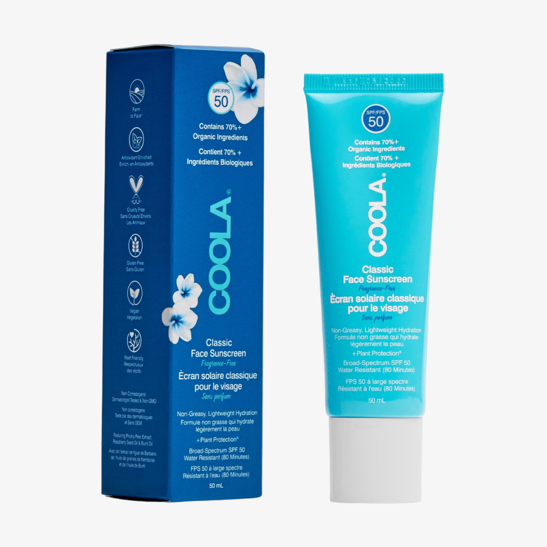 Coola Classic Organic Sun Lotion SPF 50 - Fragrance Free