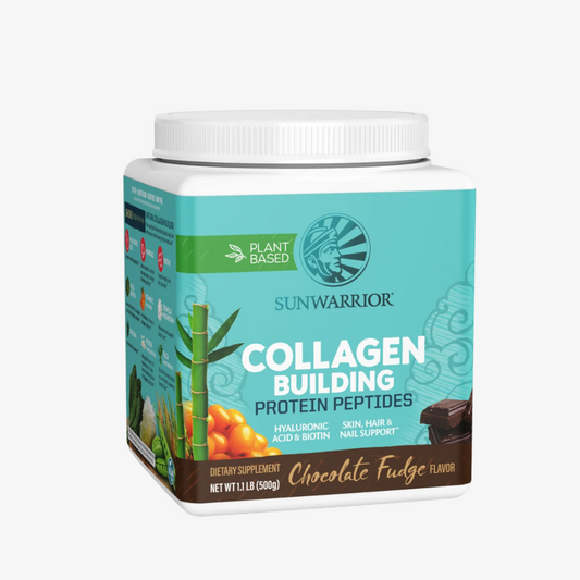 Sunwarrior Collagen Building Protein Peptides - Chocolate Fudge