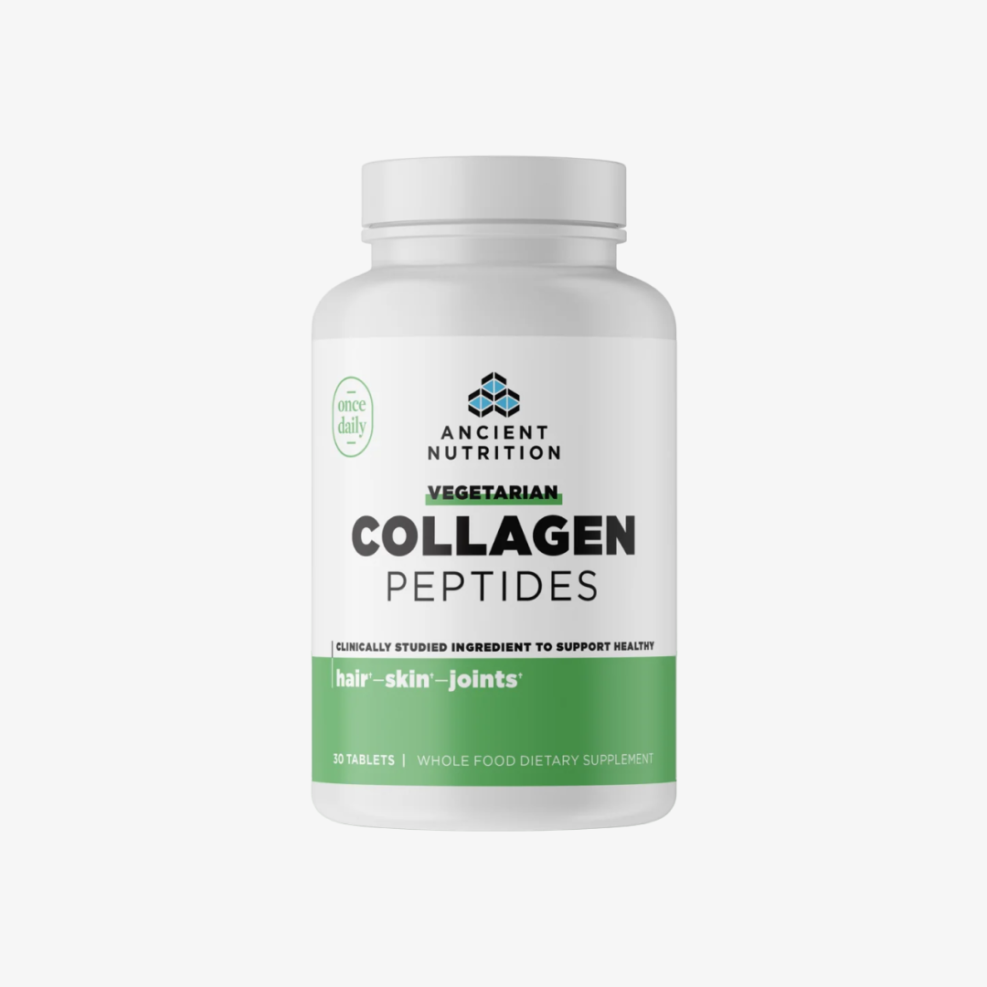 Ancient Nutrition Vegetarian Collagen Peptides Tablets