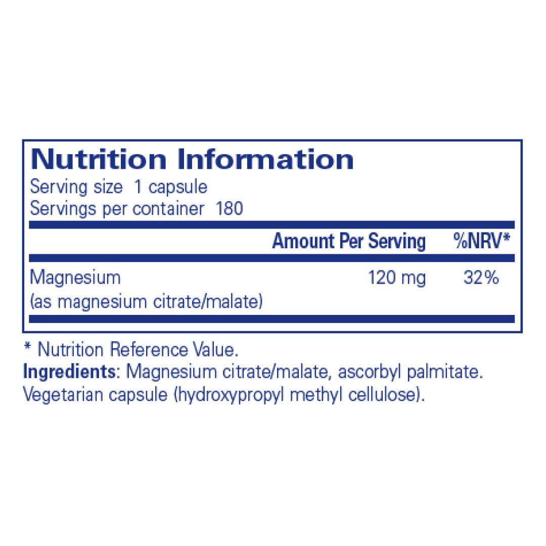 Pure Encapsulations Magnesium (citrate/malate)