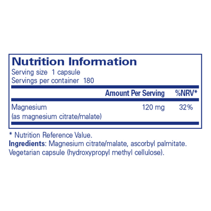 Pure Encapsulations Magnesium (citrate/malate)