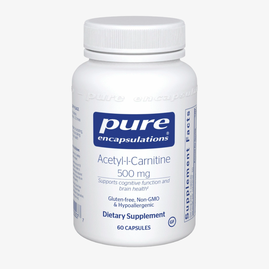 Pure Encapsulations Acetyl-L-Carnitine 500 mg