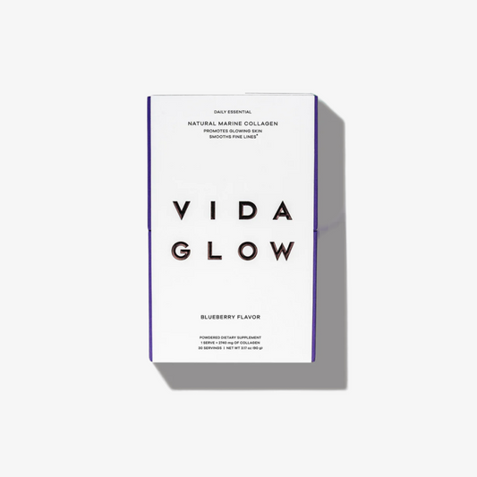 Vida Glow Natural Marine Collagen Sachets - Blueberry