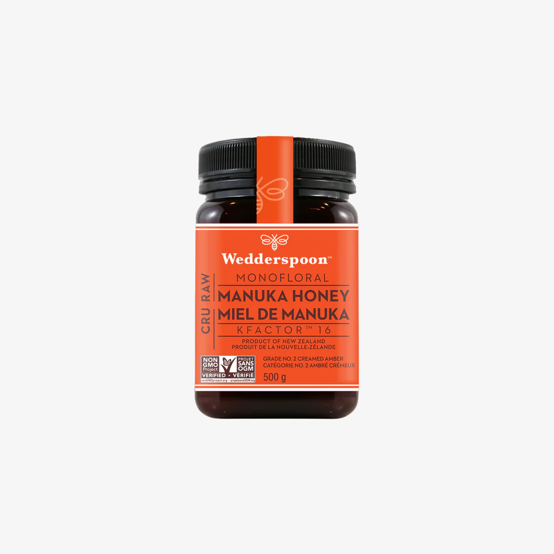 Wedderspoon Raw Manuka Honey - KFactor 16