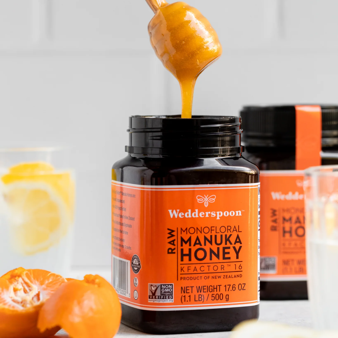 Wedderspoon Raw Manuka Honey - KFactor 16