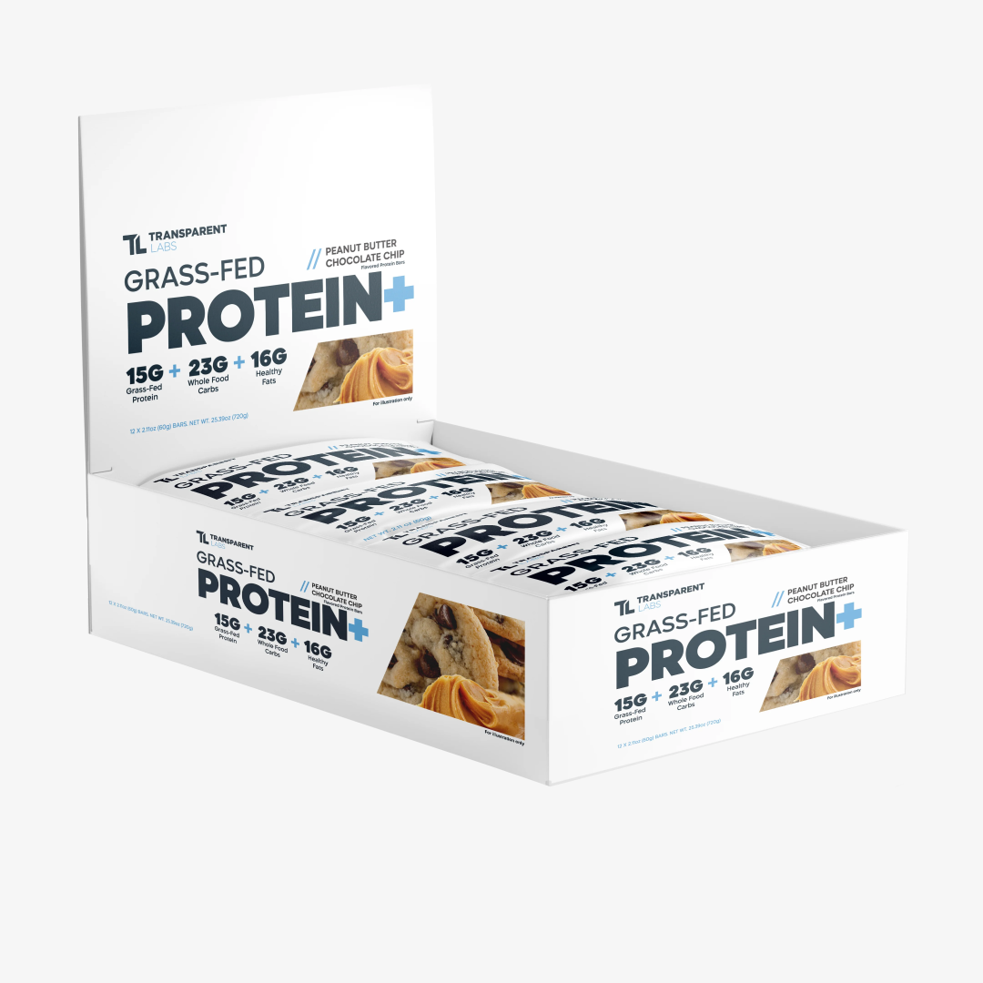 Grass-Fed Protein+ Bars - Chocolate Peanut Butter