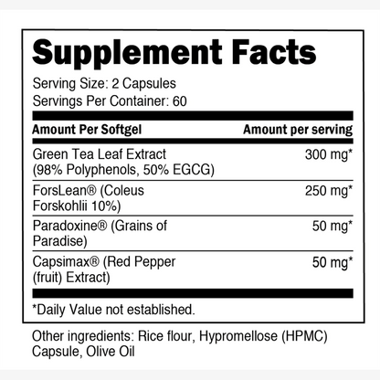 Transparent Labs Fat Burner - Stim-Free