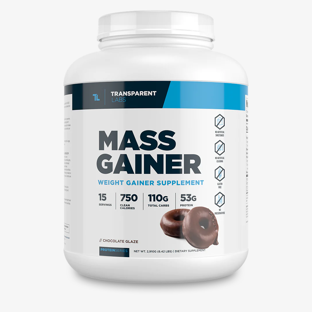 Transparent Labs Mass Gainers - Chocolate Glaze Donuts