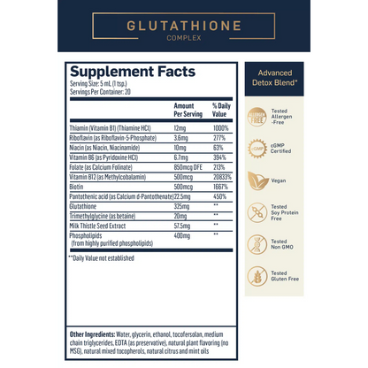 Quicksilver Scientific Glutathione Complex