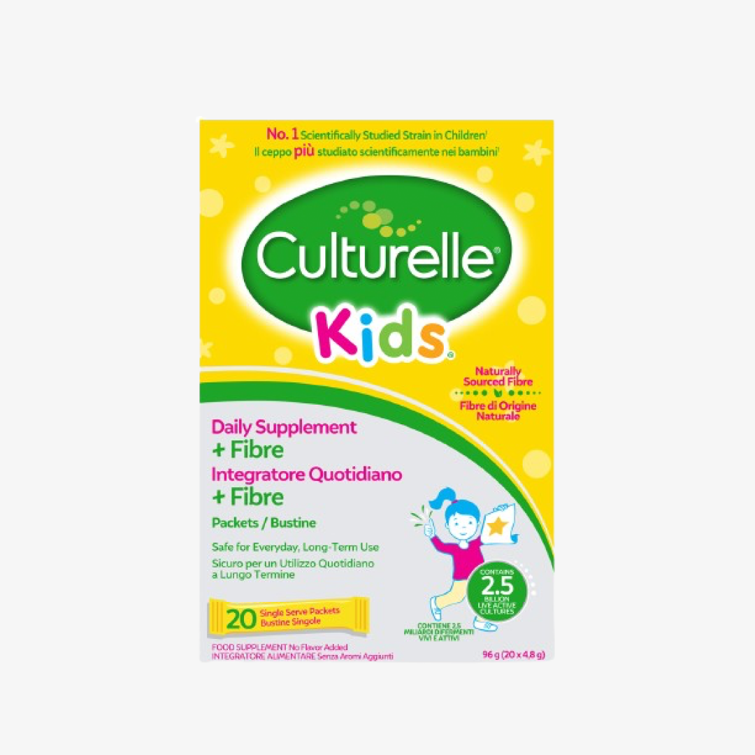 Culturelle Kids Daily Supplement + Fibre Packets