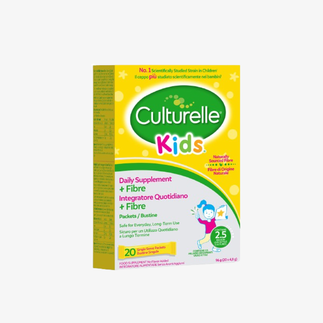 Culturelle Kids Daily Supplement + Fibre Packets